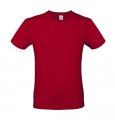 T-shirt B&C E150 TU01T deep red